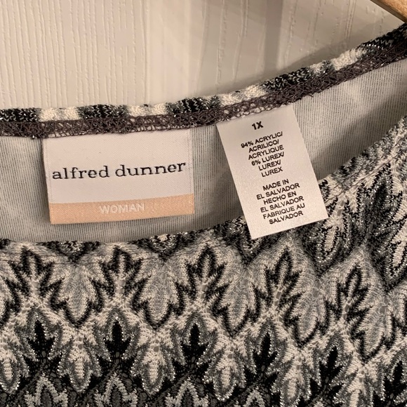 Alfred Dunner Long-Sleeved Top - Picture 3 of 5